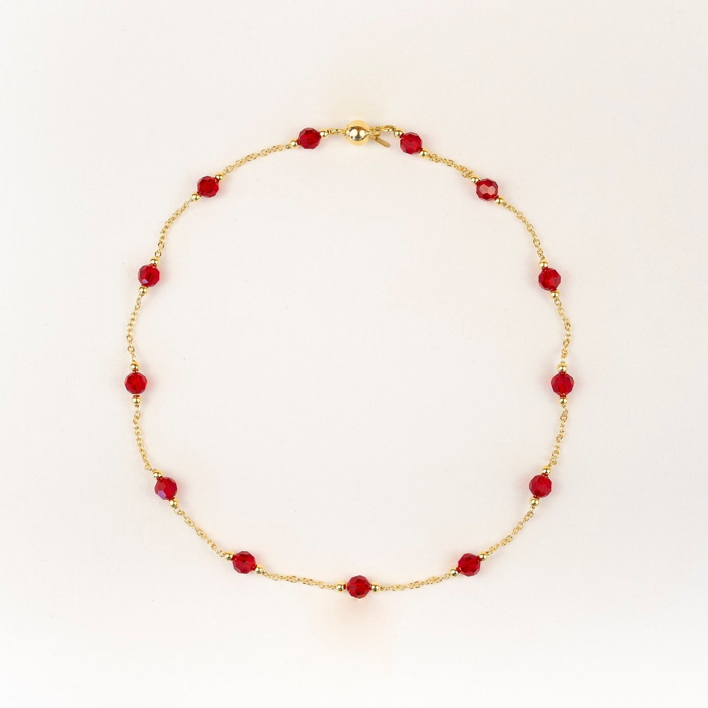 Colliers et bracelet Happy Red Or