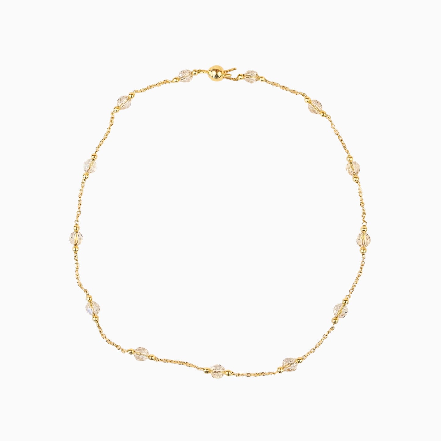 Colliers et bracelet Champagne Or
