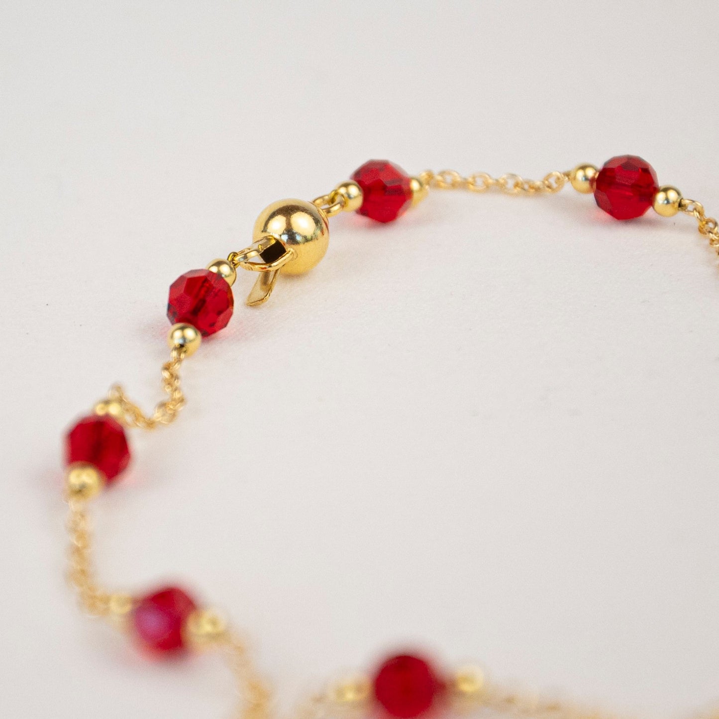 Colliers et bracelet Happy Red Or