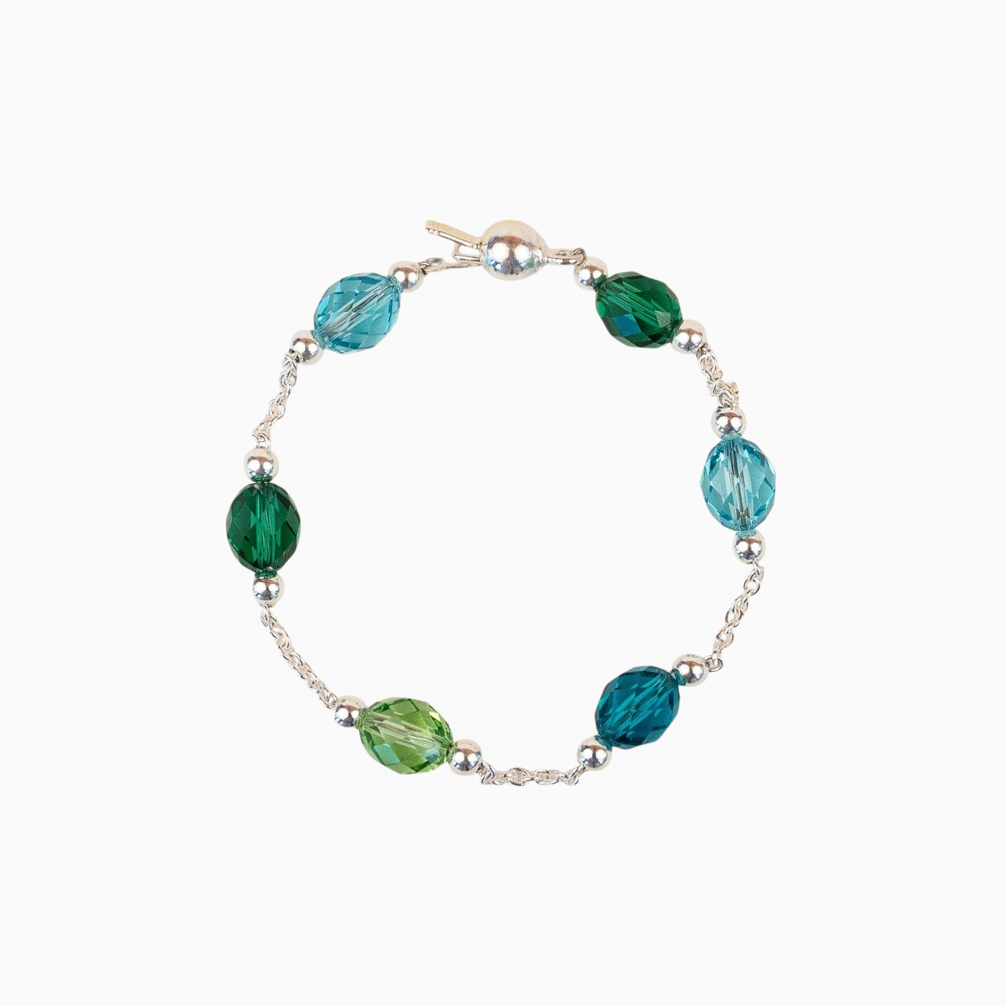 Colliers et bracelet Lafève Aqua Palette Silver